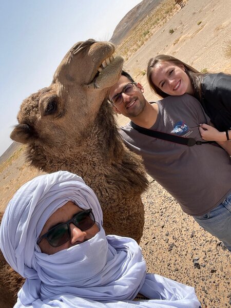 Merzouga camel ride experience